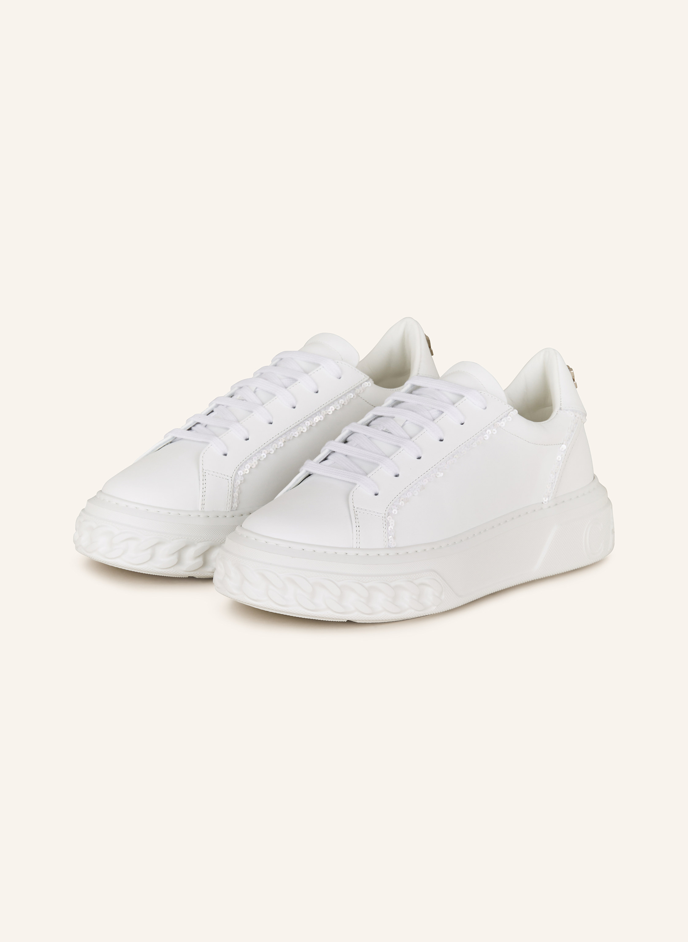 CASADEI Sneaker OFF ROAD mit Pailletten