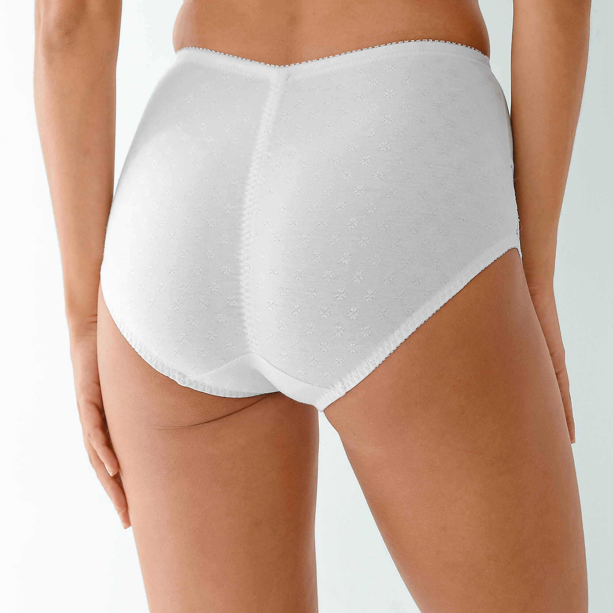 Culotte forme boxer dentelle gainante - lot de 2