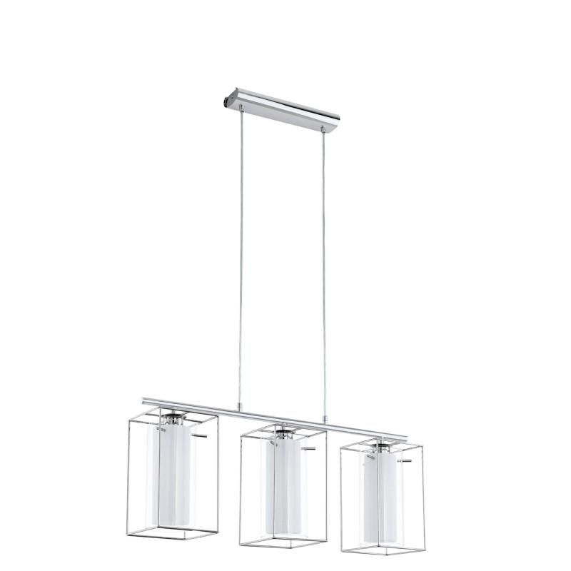 Suspension Loncino 1 chrome E27 3 x 60 W EGLO