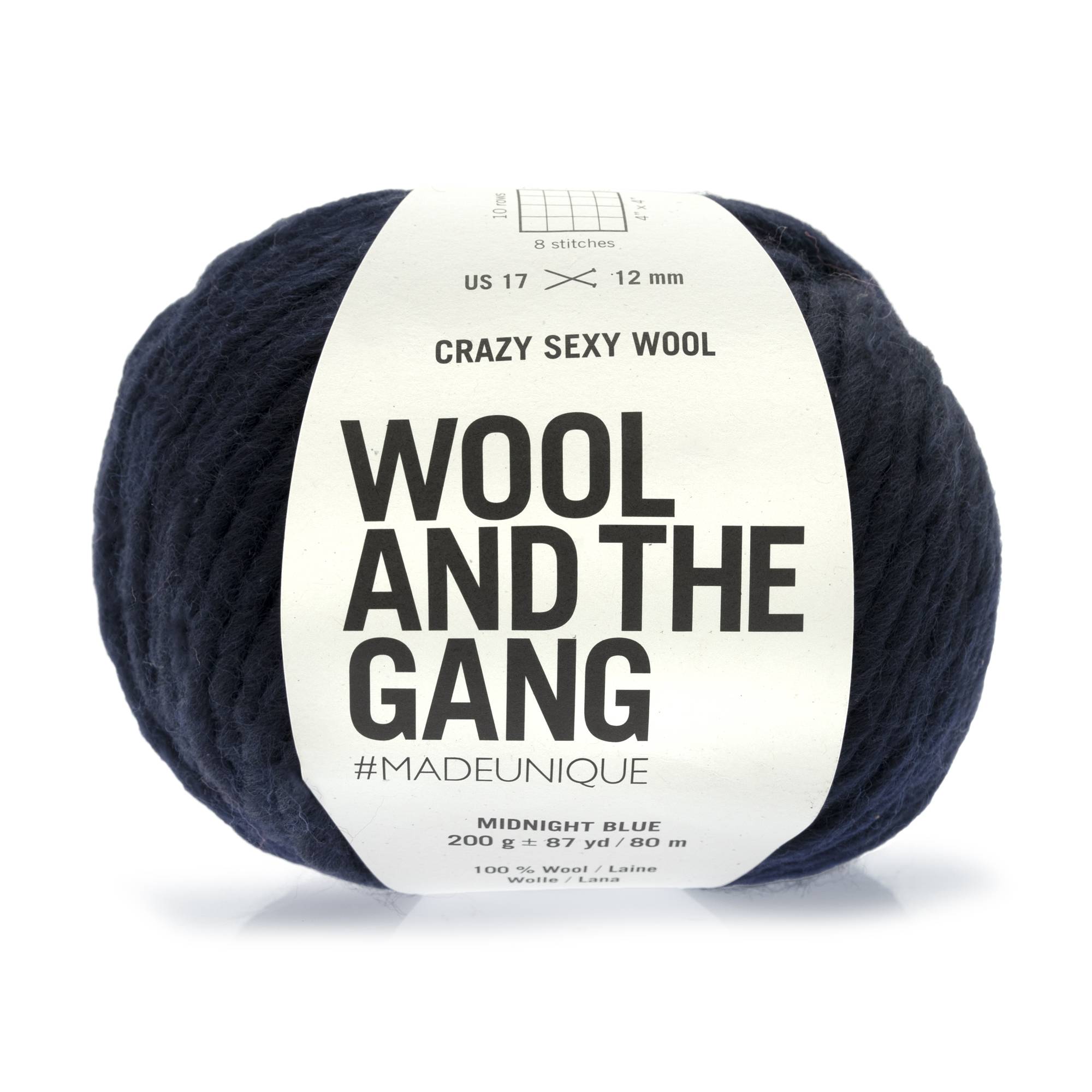 Wool and the Gang Midnight Blue Crazy Sexy Wool 200g