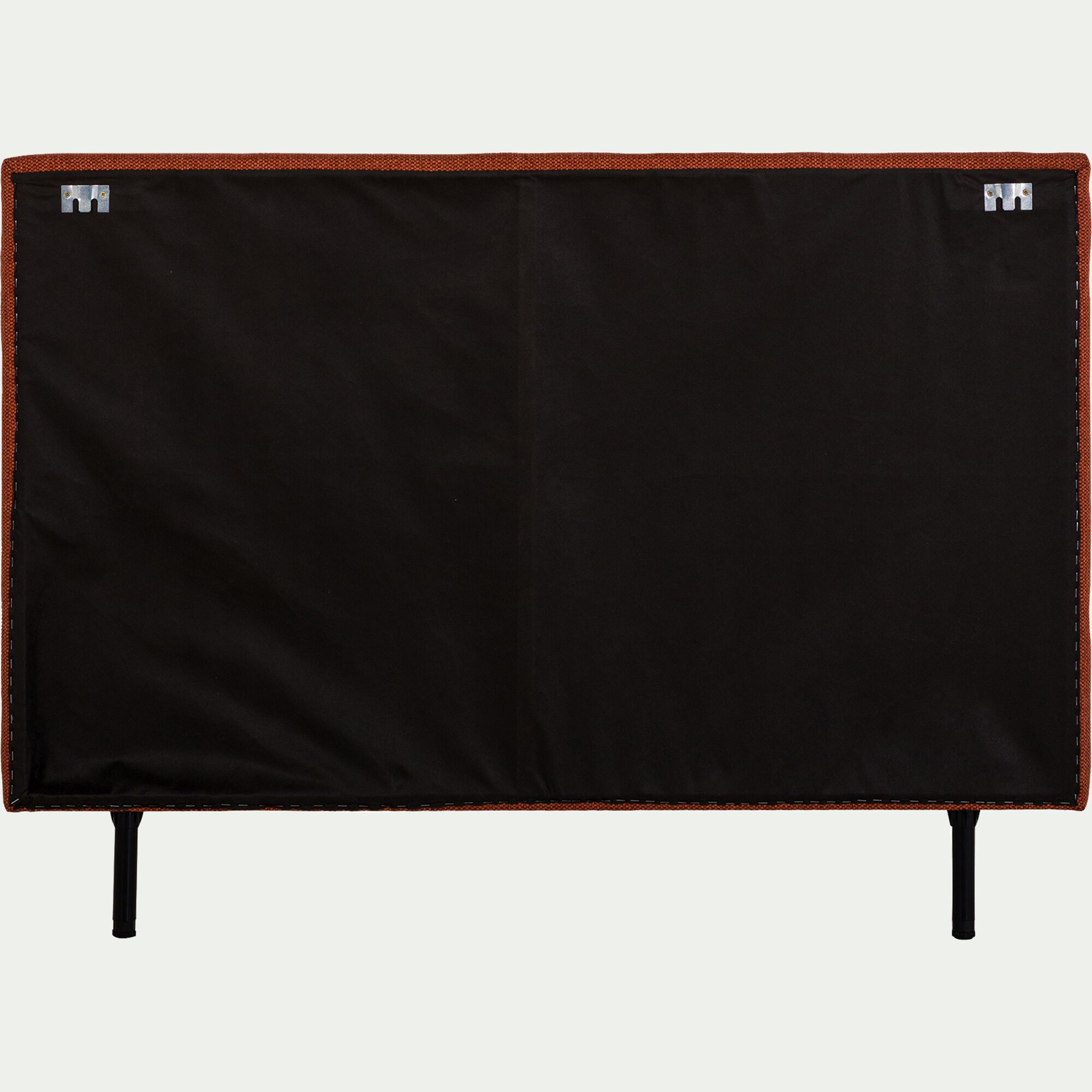 MARGO - Tête de lit capitonnée en tissu L182cm - terracotta