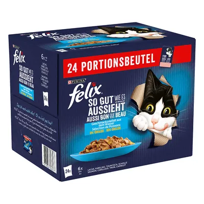 Felix As Good As It Looks in Jelly 24 x 85g