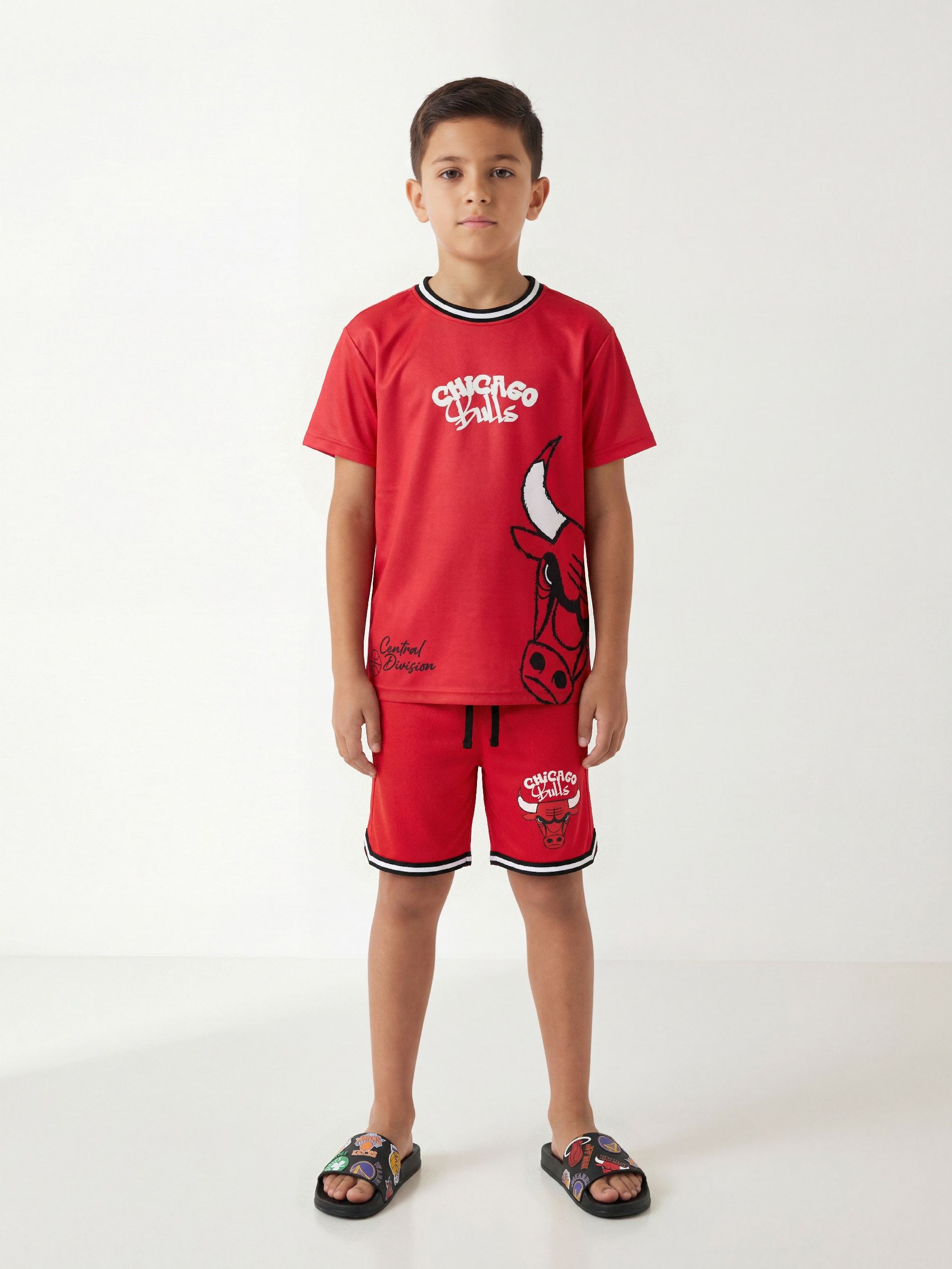 Koszulka sportowa z nadrukiem Chicago Bulls NBA