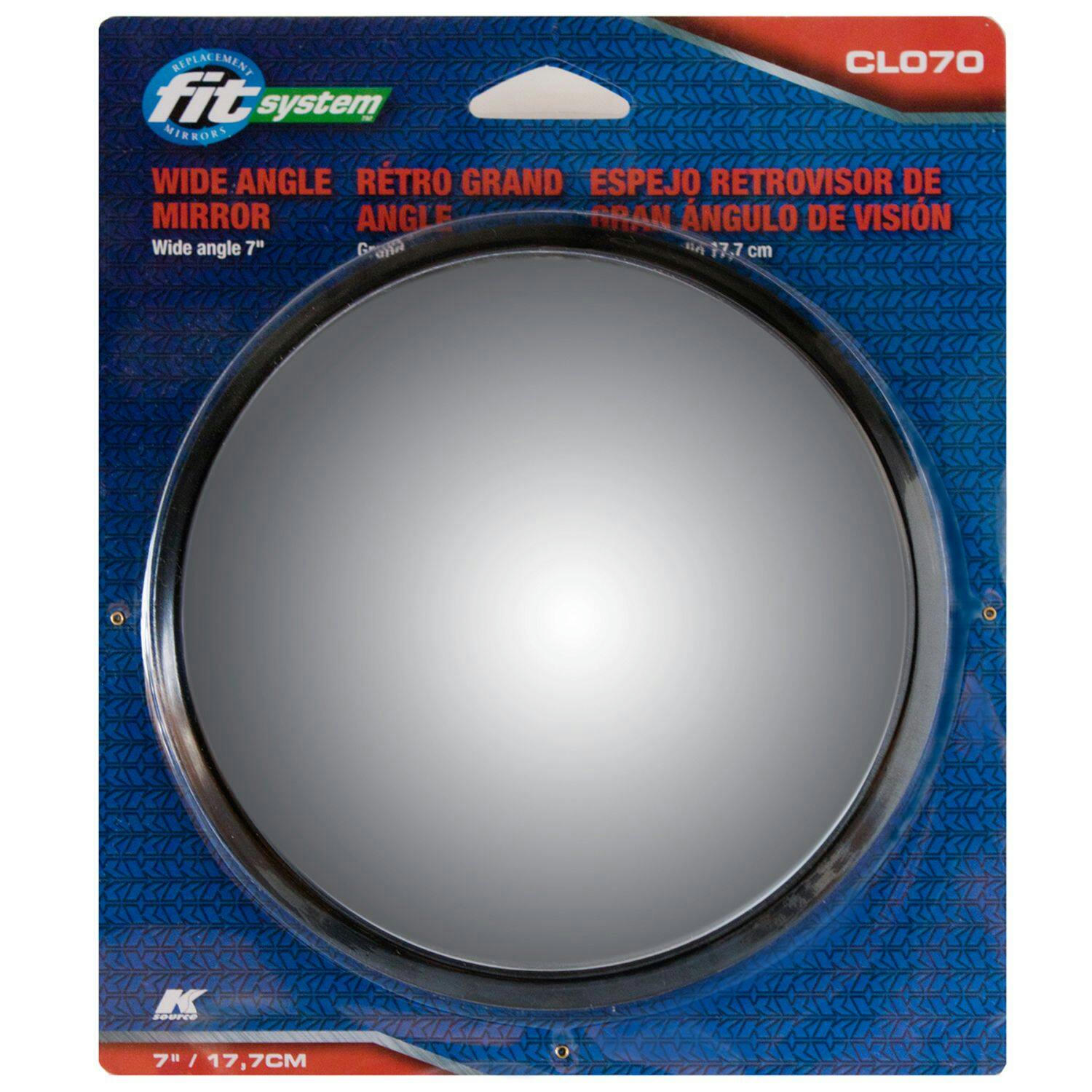 K-Source Wide Angle Blind Spot Mirror, 7-in