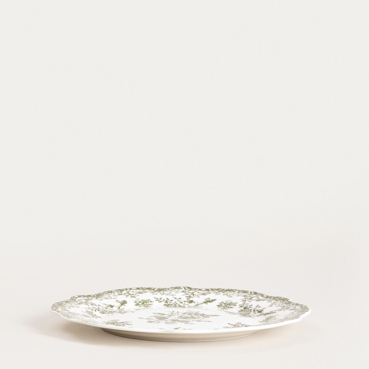 Talerz LOURRY deserowy zielony 19 cm