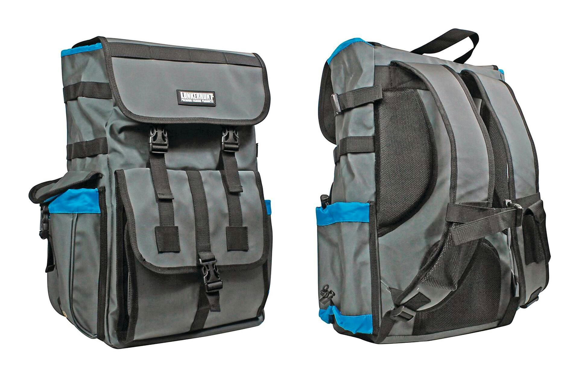 Lunkerhunt LTS Waterproof Tackle Backpack, Grey