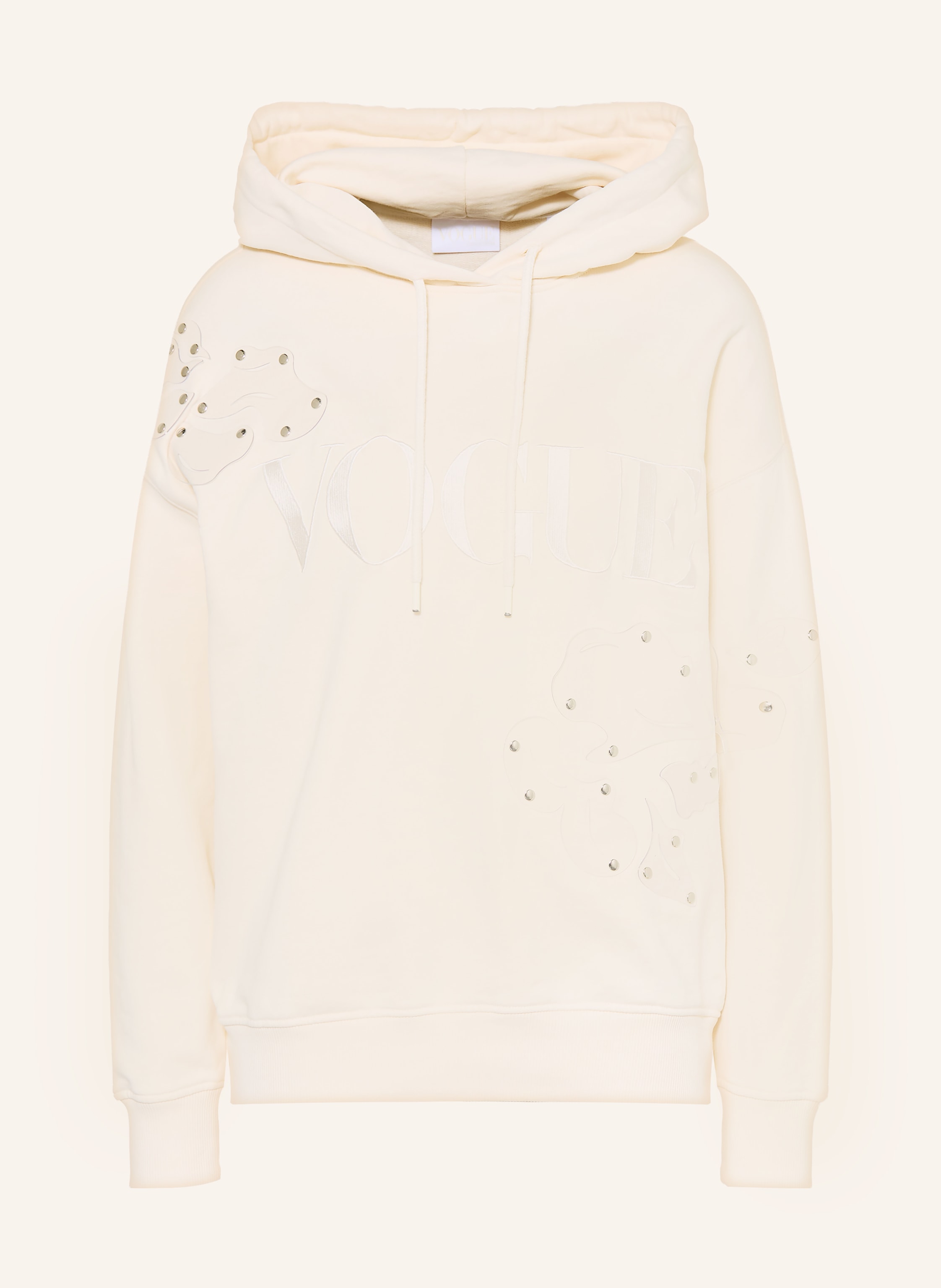 VOGUE COLLECTION Hoodie mit Nieten