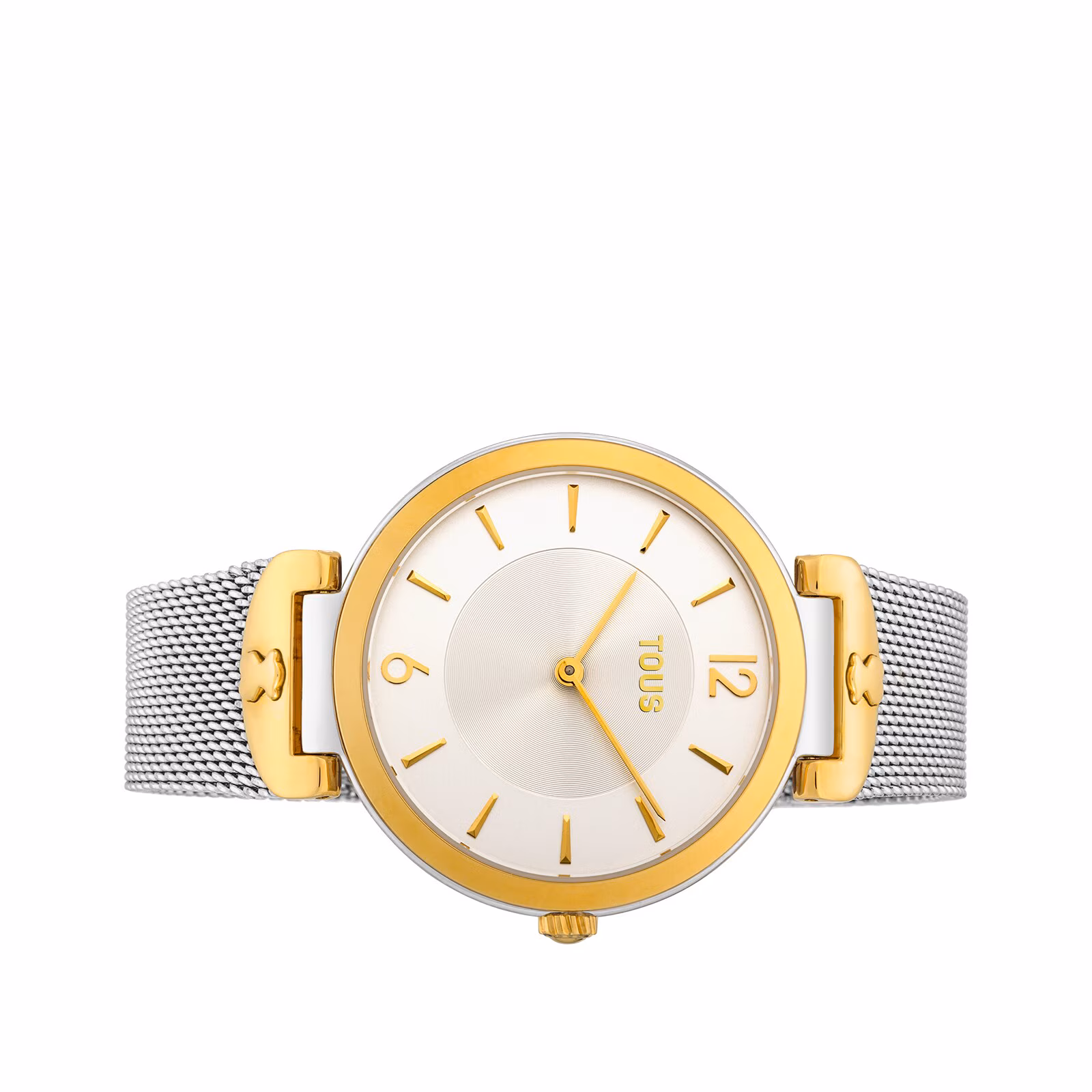 Reloj analógico S-Mesh de acero inoxidable