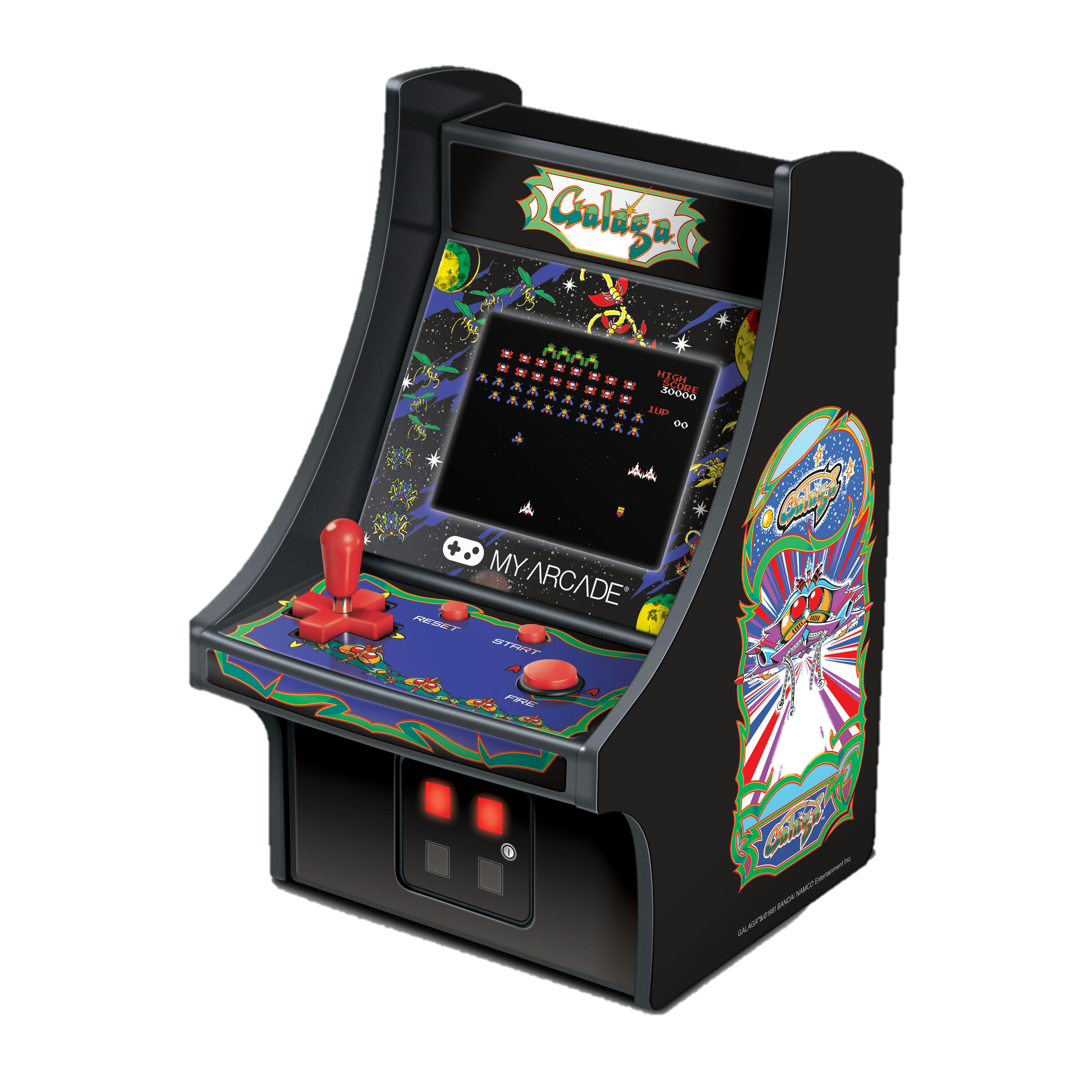 - Console mini Galaga