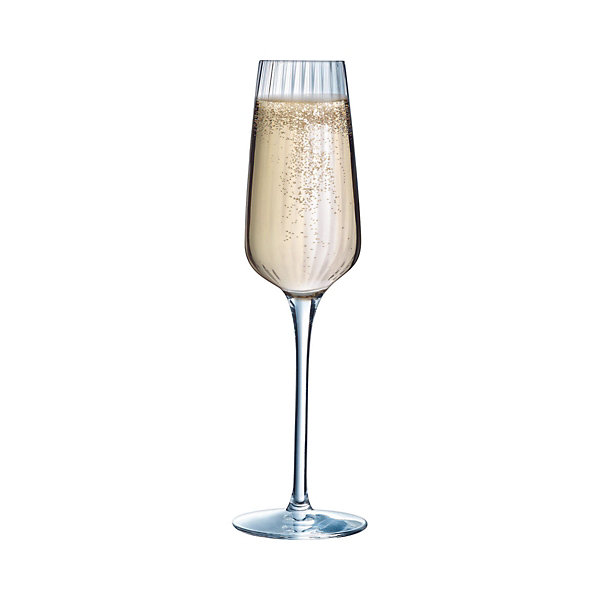 6 flûtes 21 cl Transparent - Symétrie par Chef &Sommelier