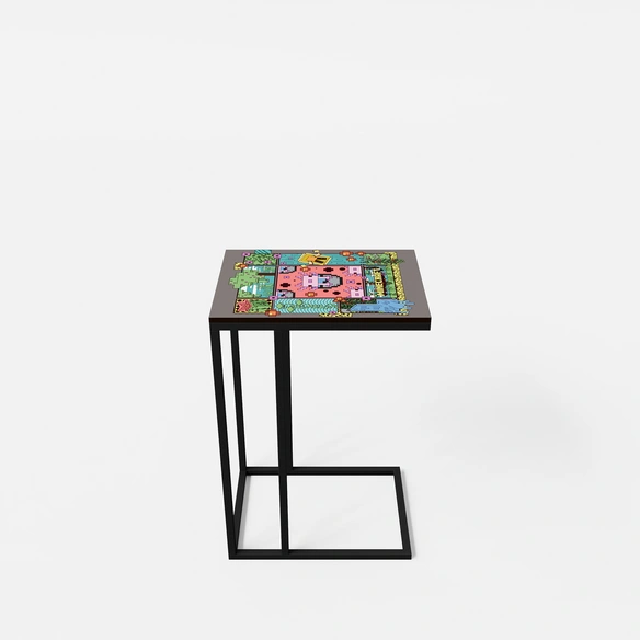 Beistelltisch »MINECRAFT«, rechteckig, BxHxT: 40 x 60 x 29 cm