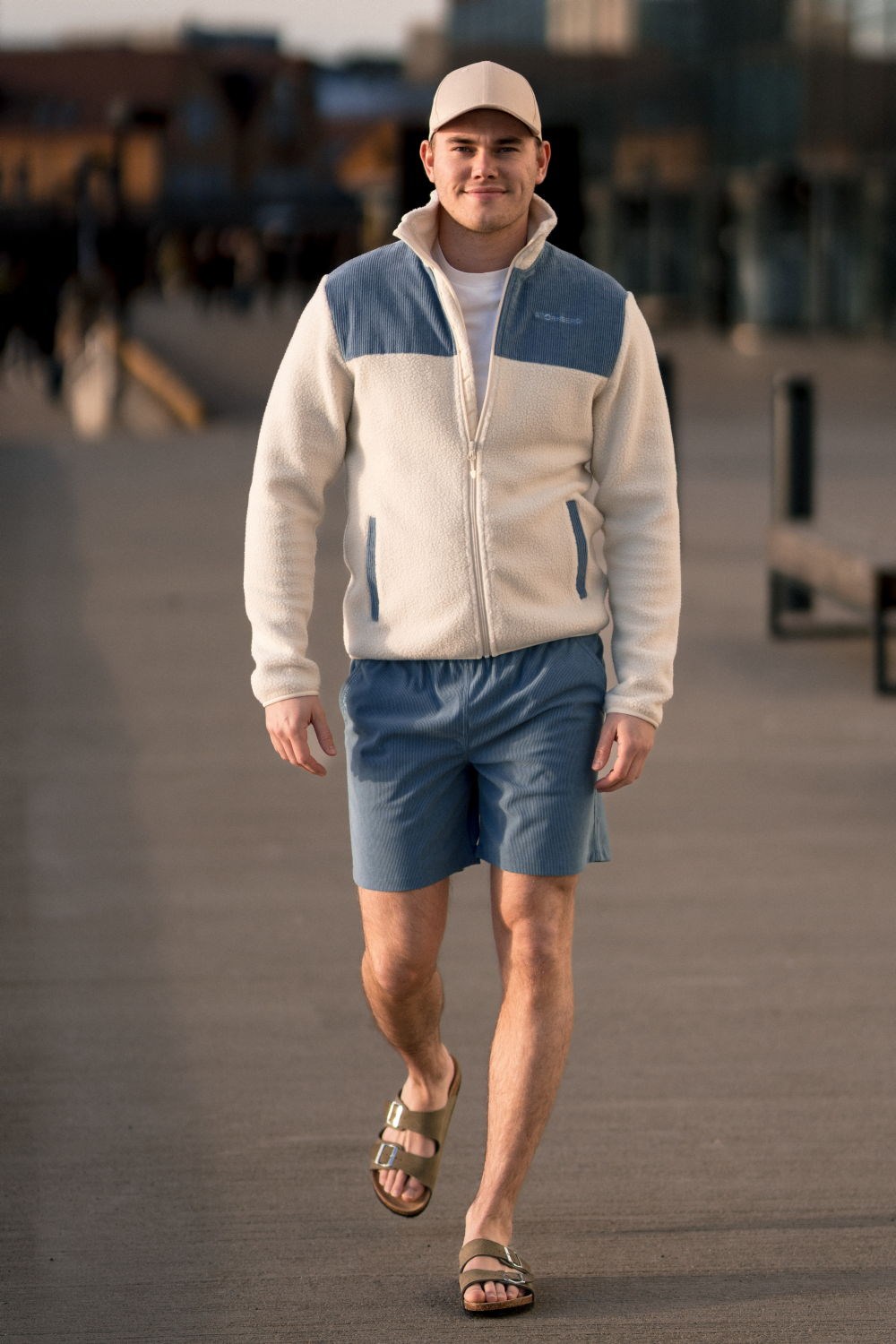 Havsand cord turshorts