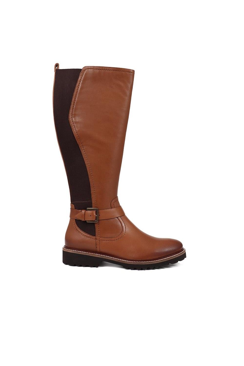 Pavers Leather Knee-High Boots