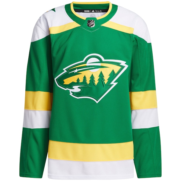 Minnesota Wild adidas 2023/24 Alternate Primegreen Authentic Jersey – Green
