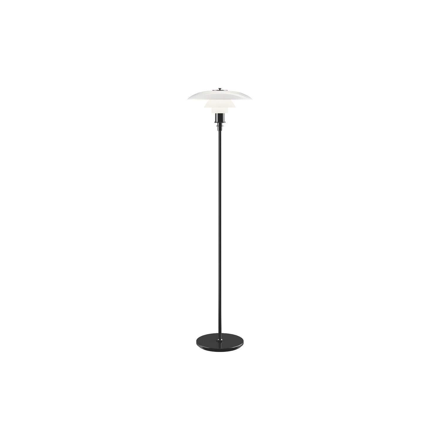 PH 3&frac12;-2&frac12; gulvlampe, sort
