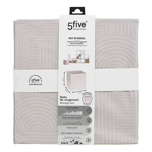 Panier Mix'n Modul L31cm beige - Beige- 5five