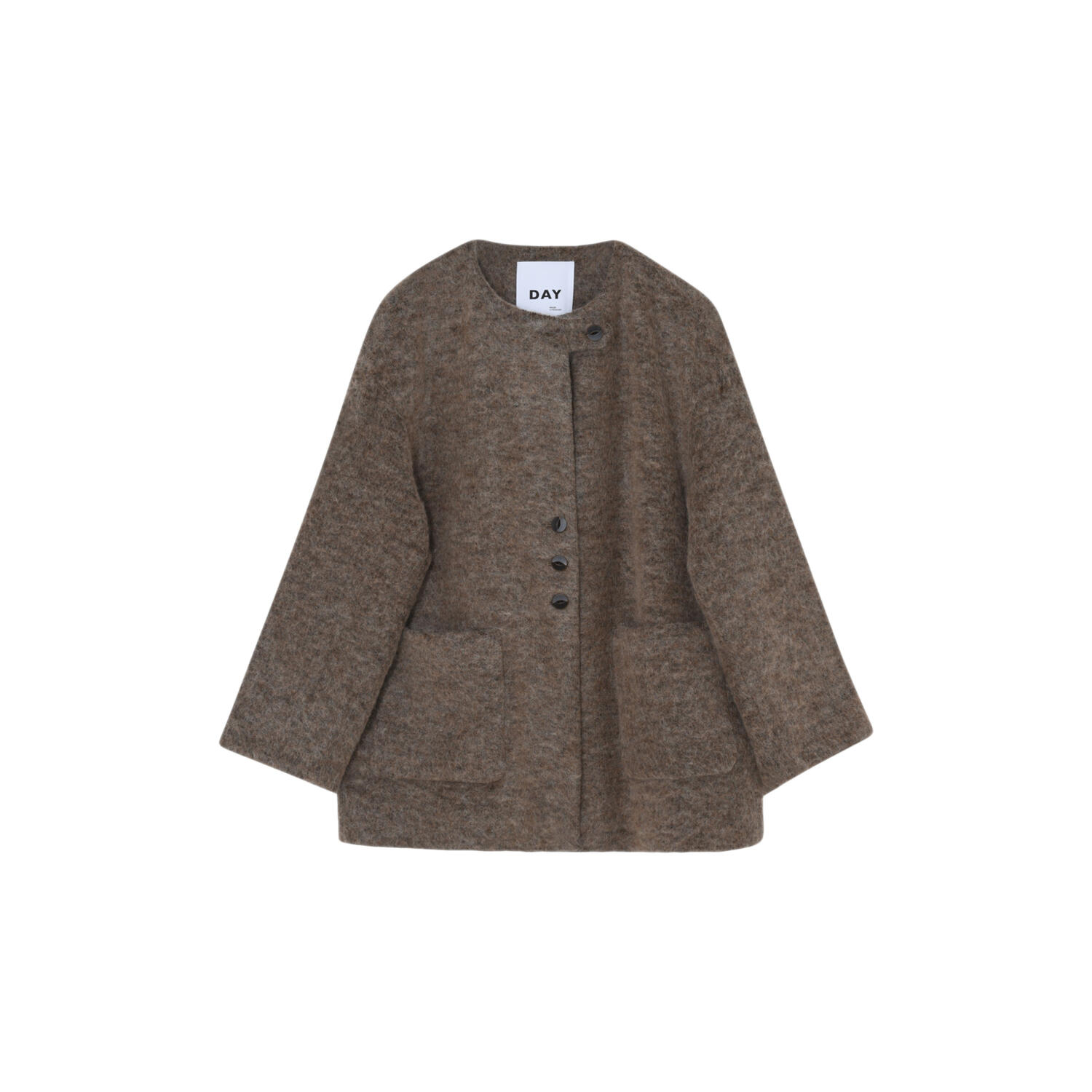 Flussy - Mohair Wool, dark brown