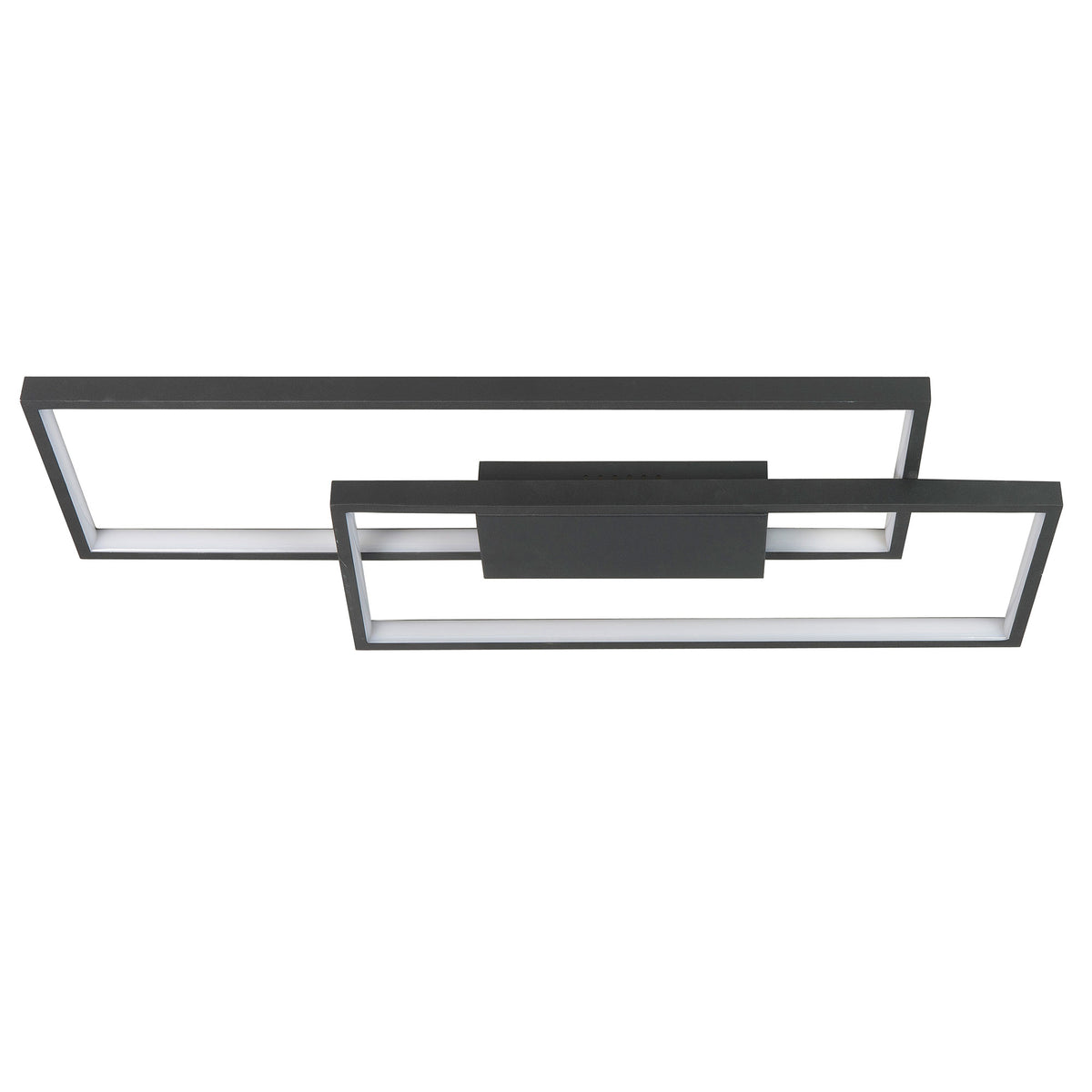 Highlight plafondlamp Stretto - 1 lichts - 69 x 6  cm - zwart