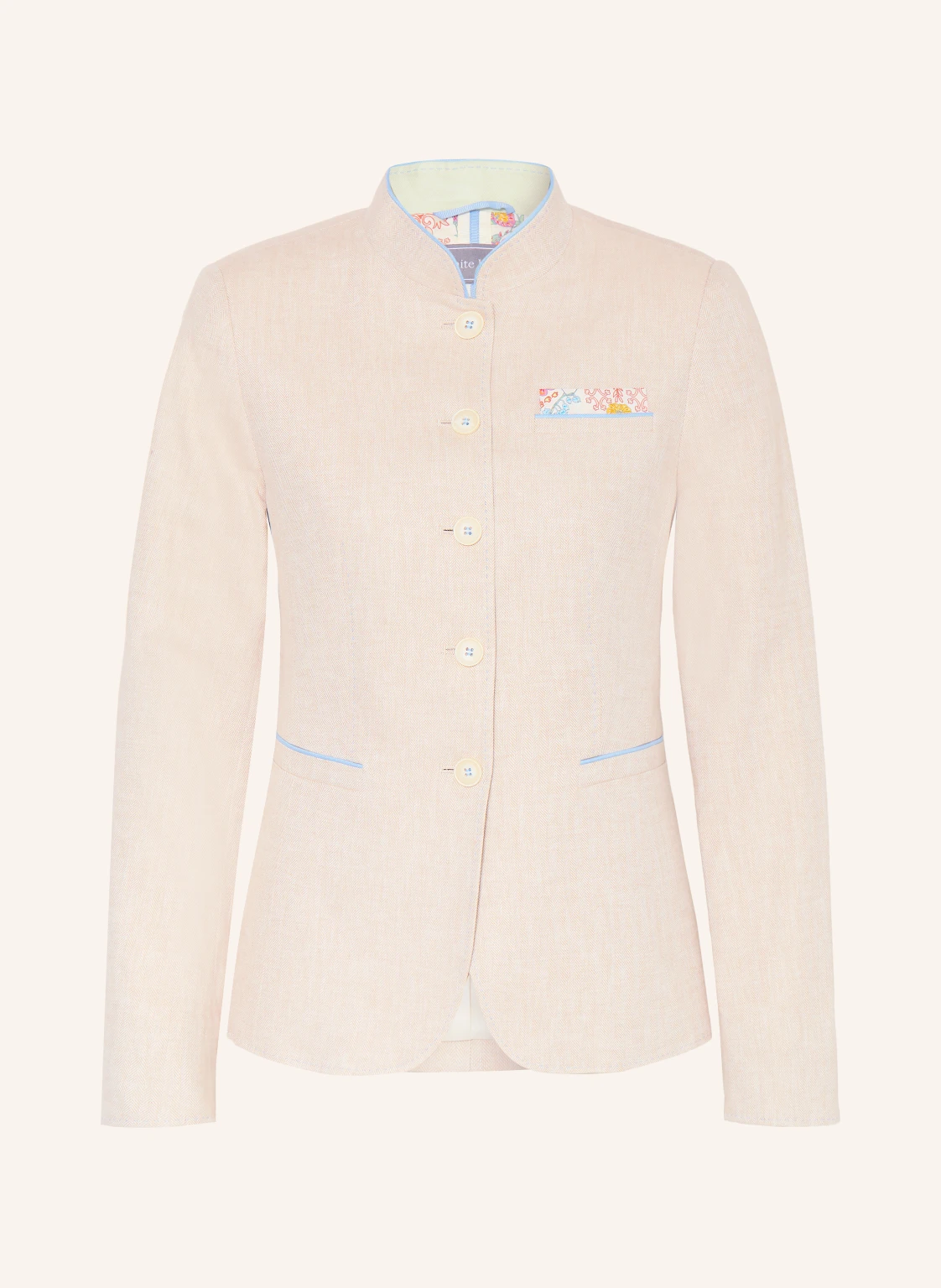 White Label Janker mit Leinen