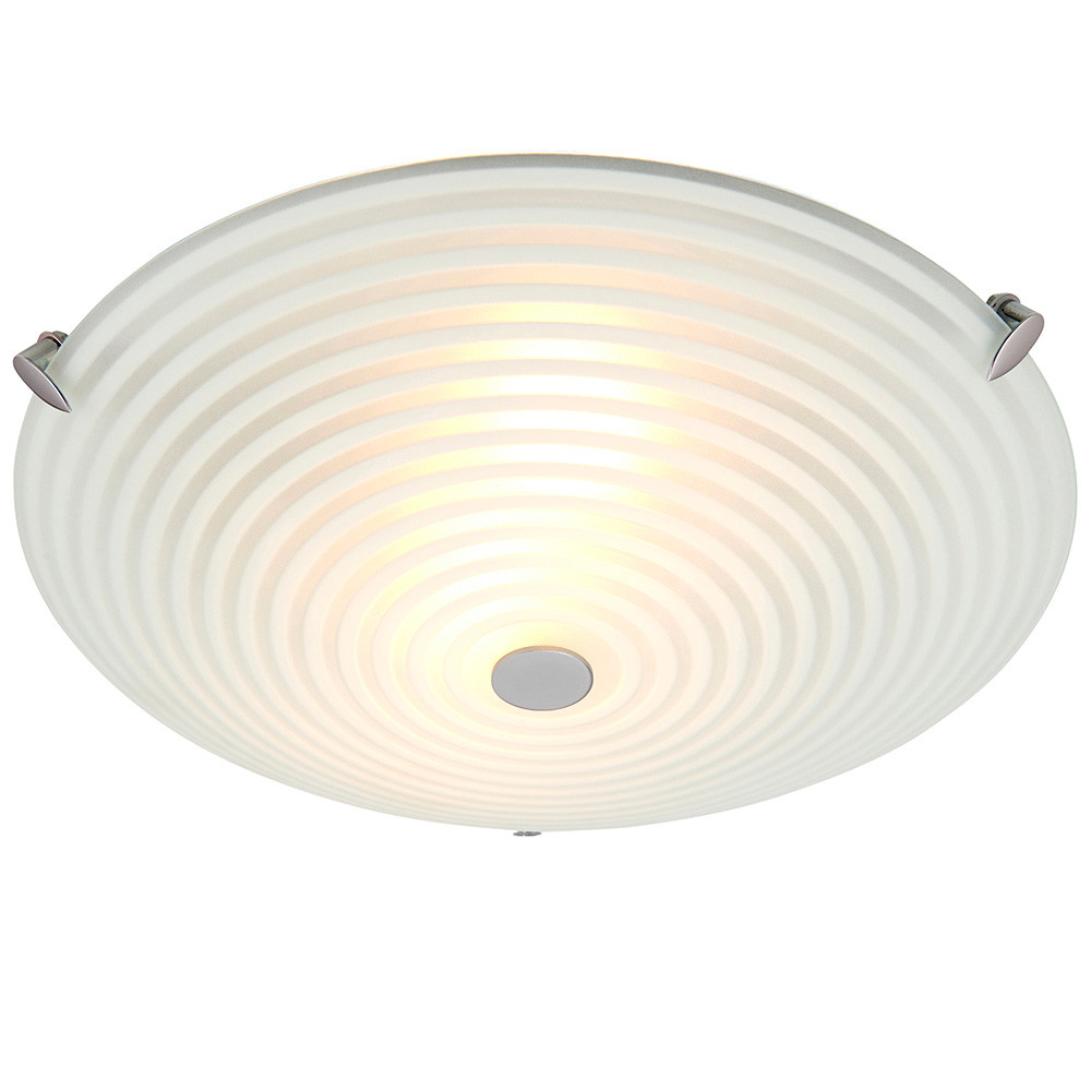 Plafon ROUNDEL biały matowy 2xE14x15W wym:9,5x32x32cm IP20 Endon