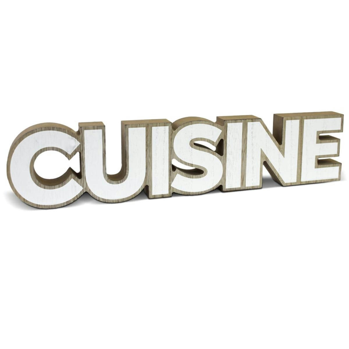 - Mot à poser décoratif en bois Cuisine