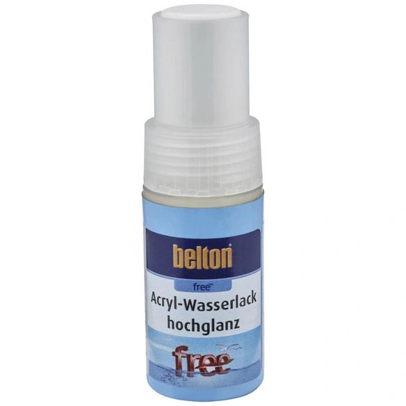 Acryl-Wasserlack »free«, 9 ml, reinweiß