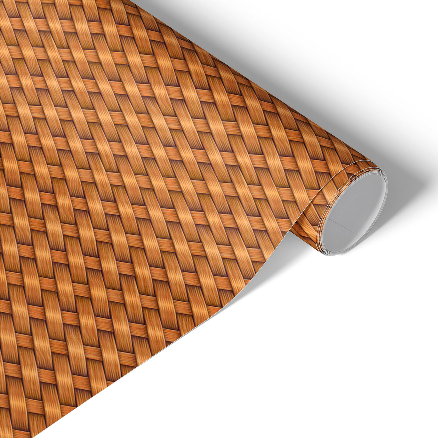 Folia meblowa Wiklinowy splot 50x100 Okleina samoprzylepna Boho DIY