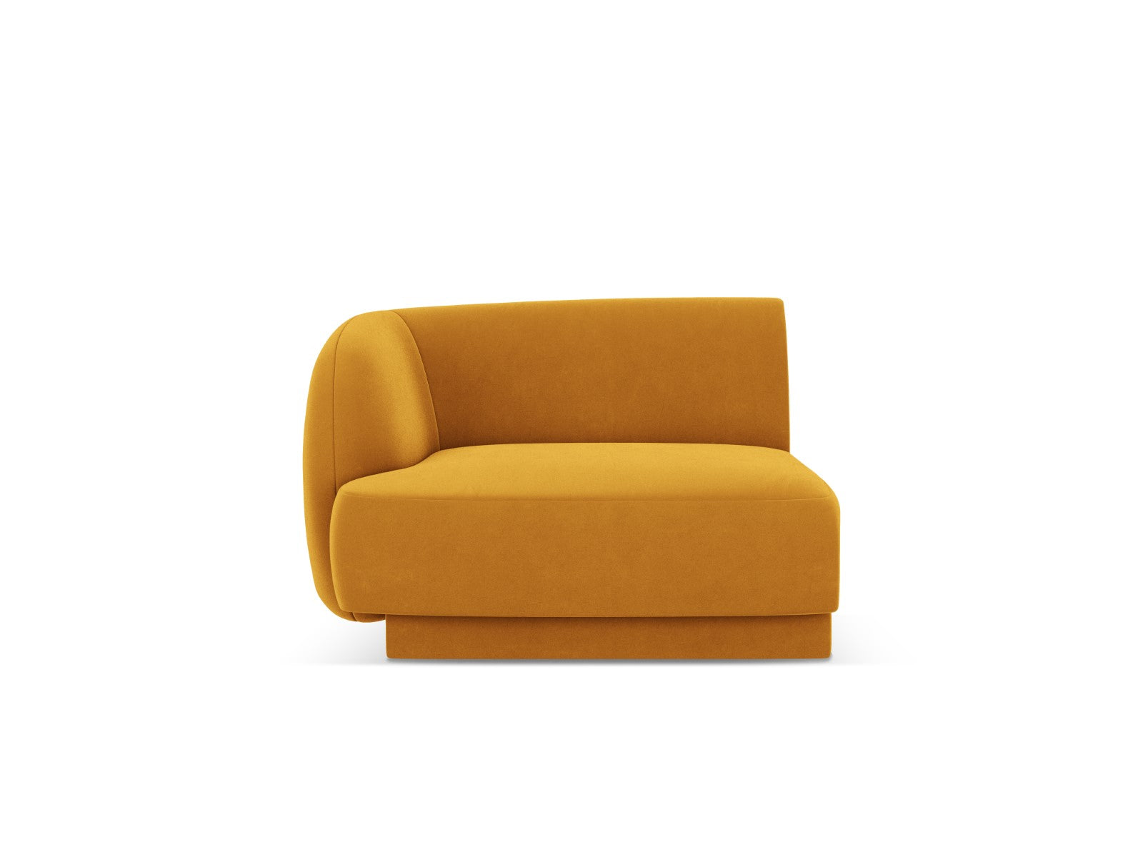 Micadoni linker module Miley flueel geel - 90x90x70cm