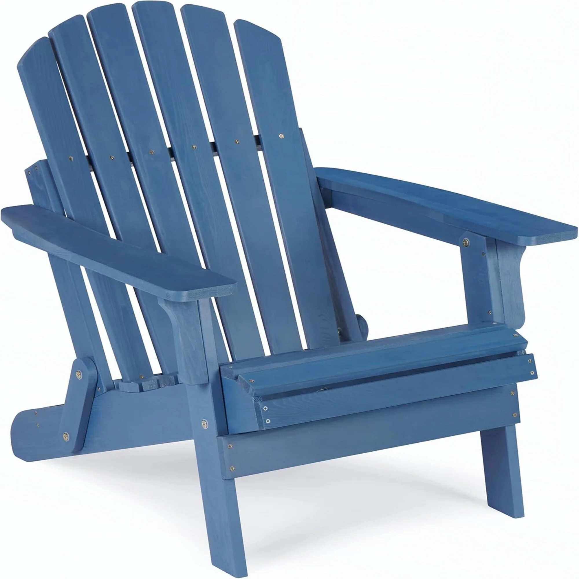 Oversize Wooden Outdoor Folding Adirondack Chair