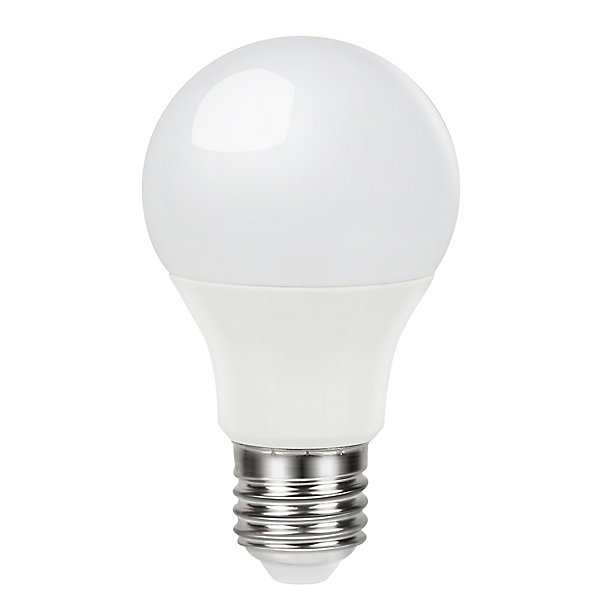 Lot 6 ampoules LED A60 E27 806lm 7.3W = 60W Ø6cm Diall blanc chaud