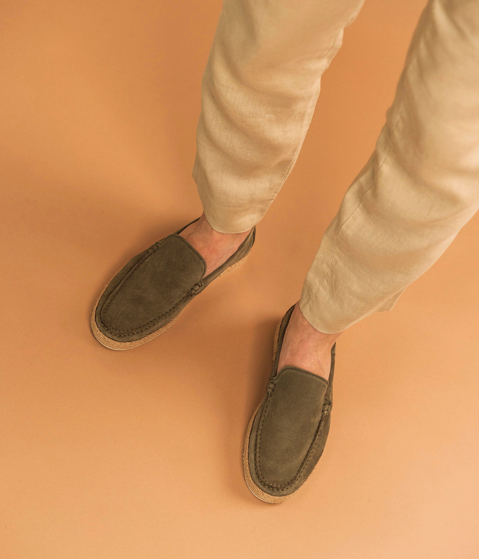 Mocassin Joanni kaki