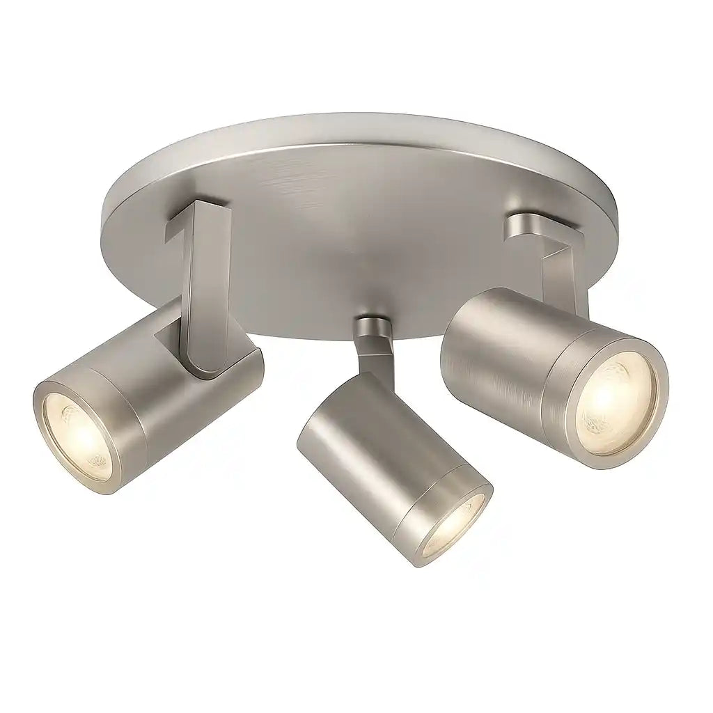 Highlight spot HALO - 3 lichts - 25 x 15  cm - mat chroom