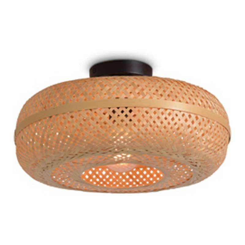 PALAWAN - Plafonnier en bambou naturel D40