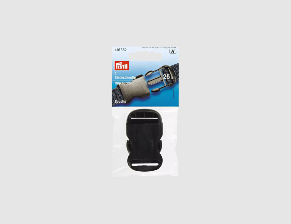 Prym Steckschnalle Schwarz