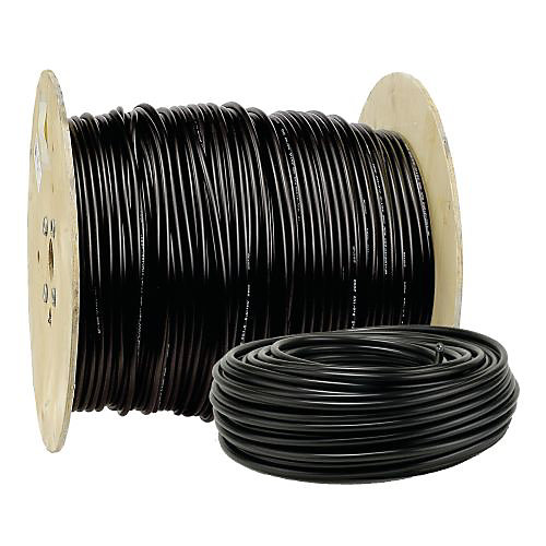 Câble rigide U-1000 R2V 3G2,5mm² 10m noir - FILS &CÂBLES - 20218285C
