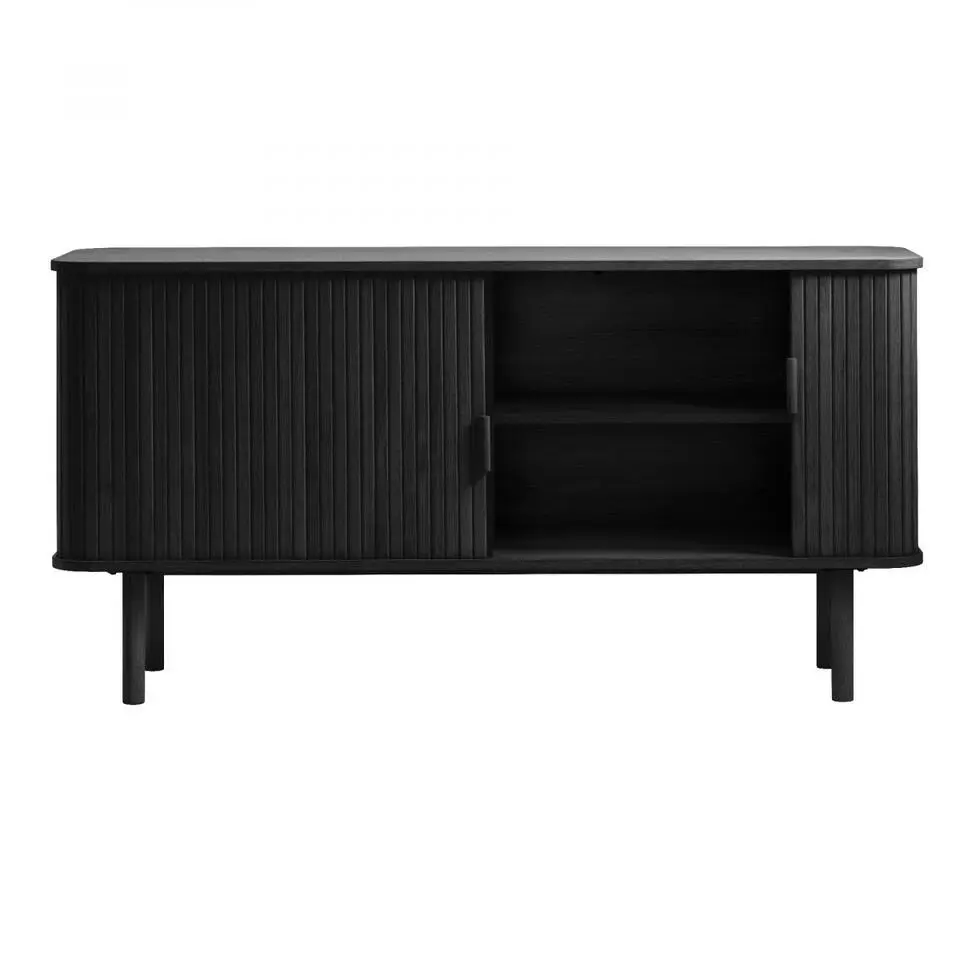 Nordic Home - Ingo eiken dressoir - 160 cm - zwart