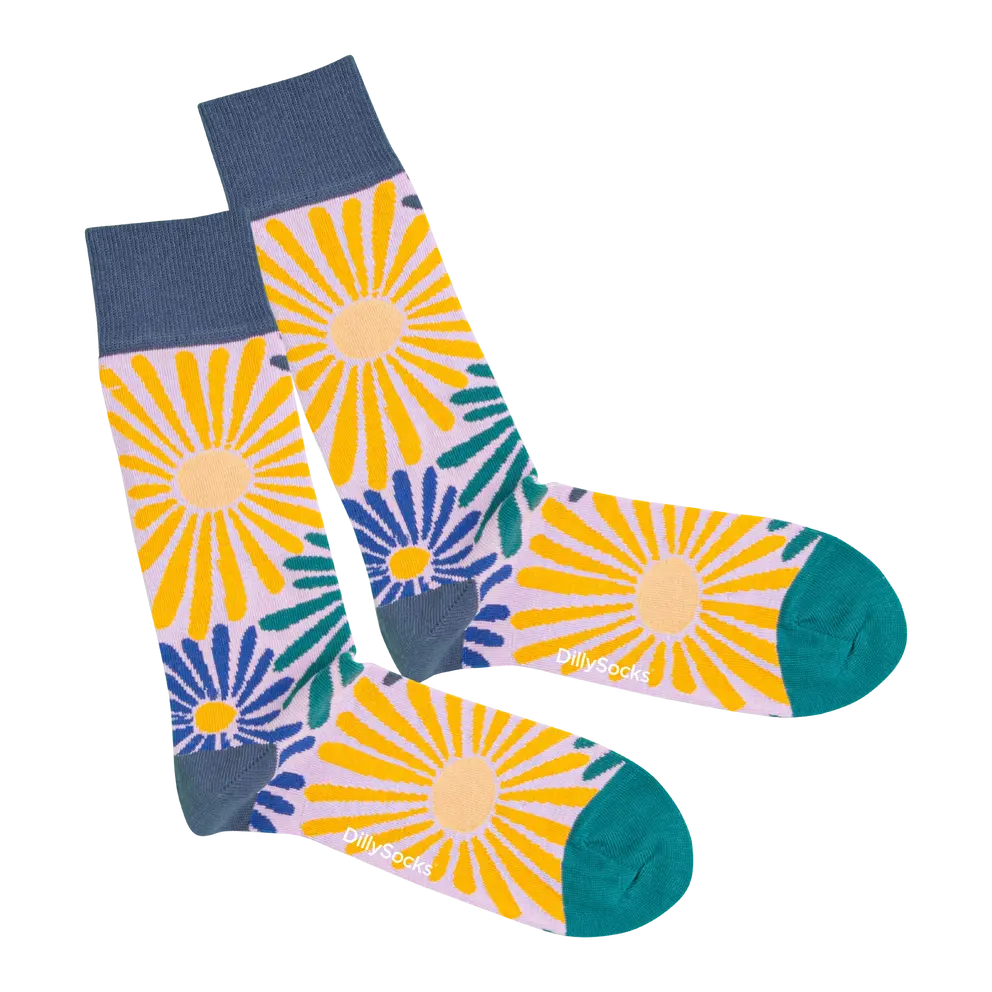 Socken Flower Fireworks