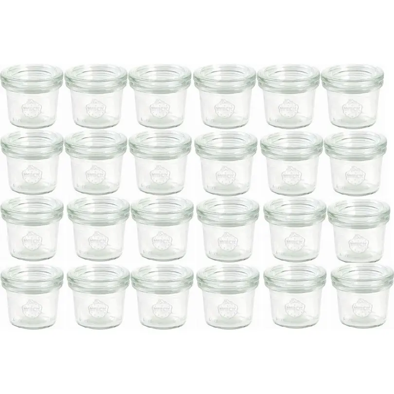 Einmachglas 24er-Set Weck