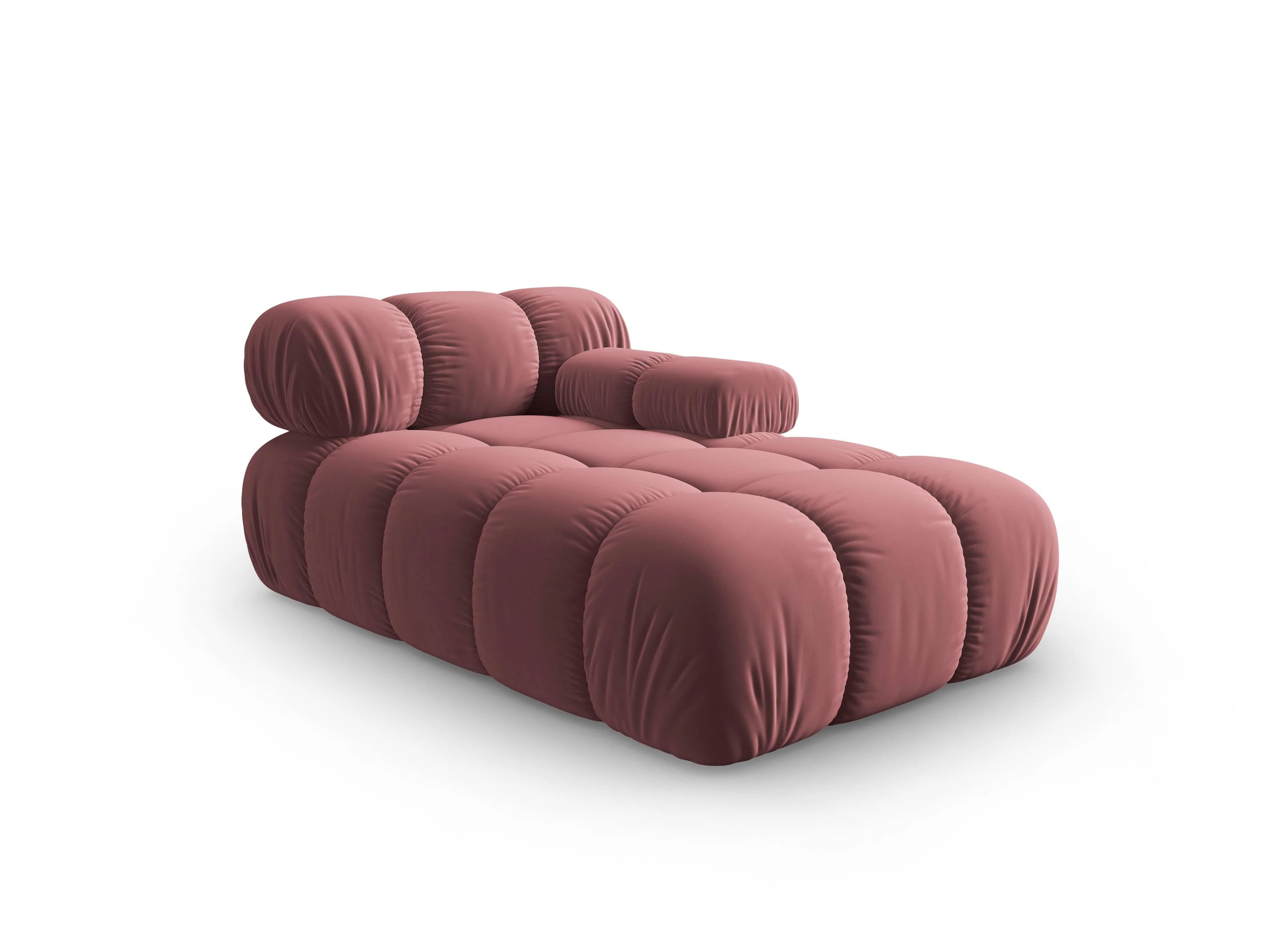 Modulair-chaise longue Tropea rechts velvet