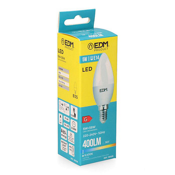 Ampoule LED E14 5W Flamme équi