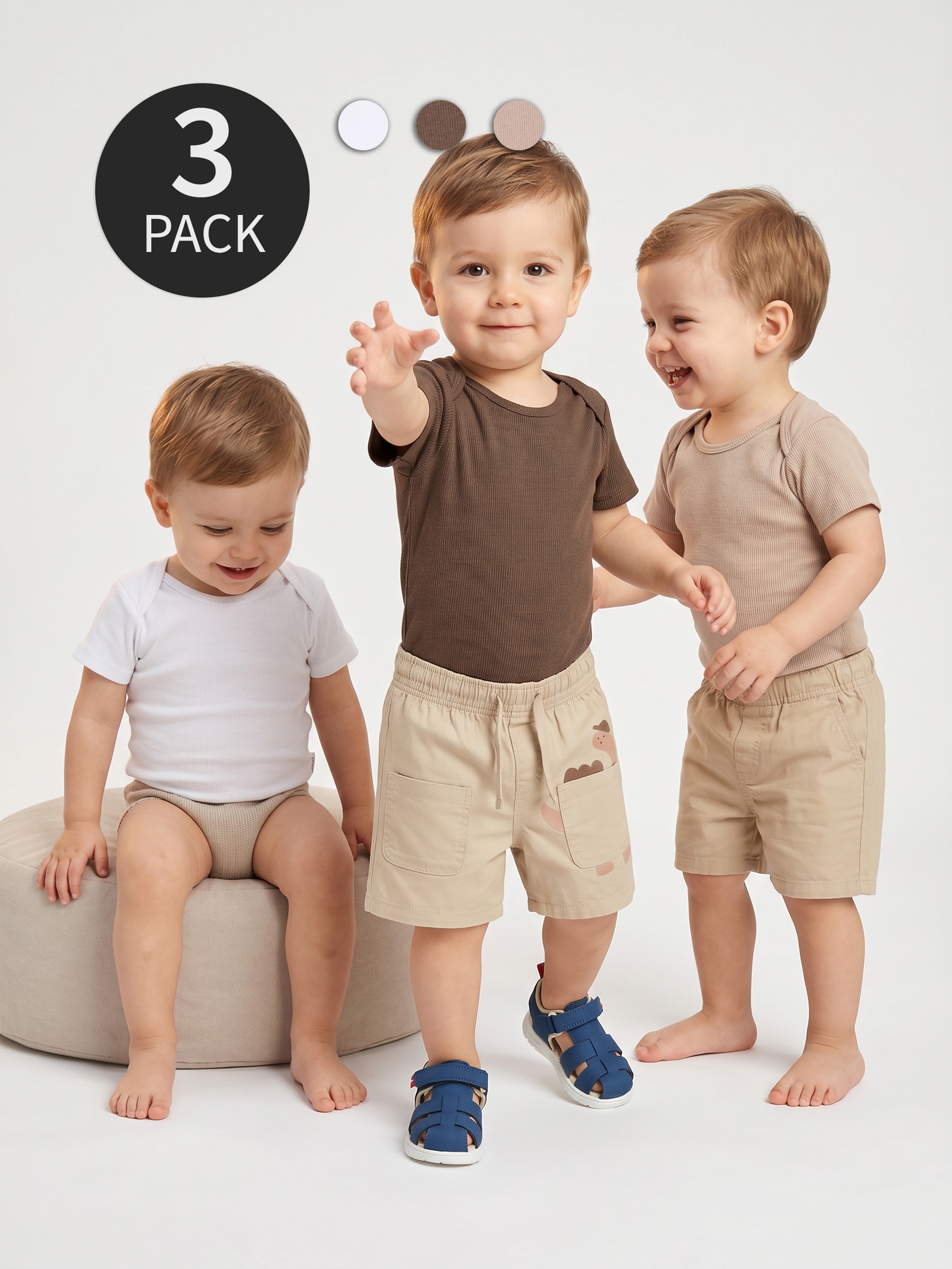 Bawełniane body 3 pack