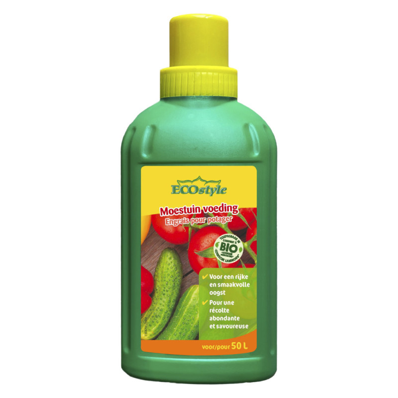 Engrais liquide pour potager 0,5 L ECOSTYLE
