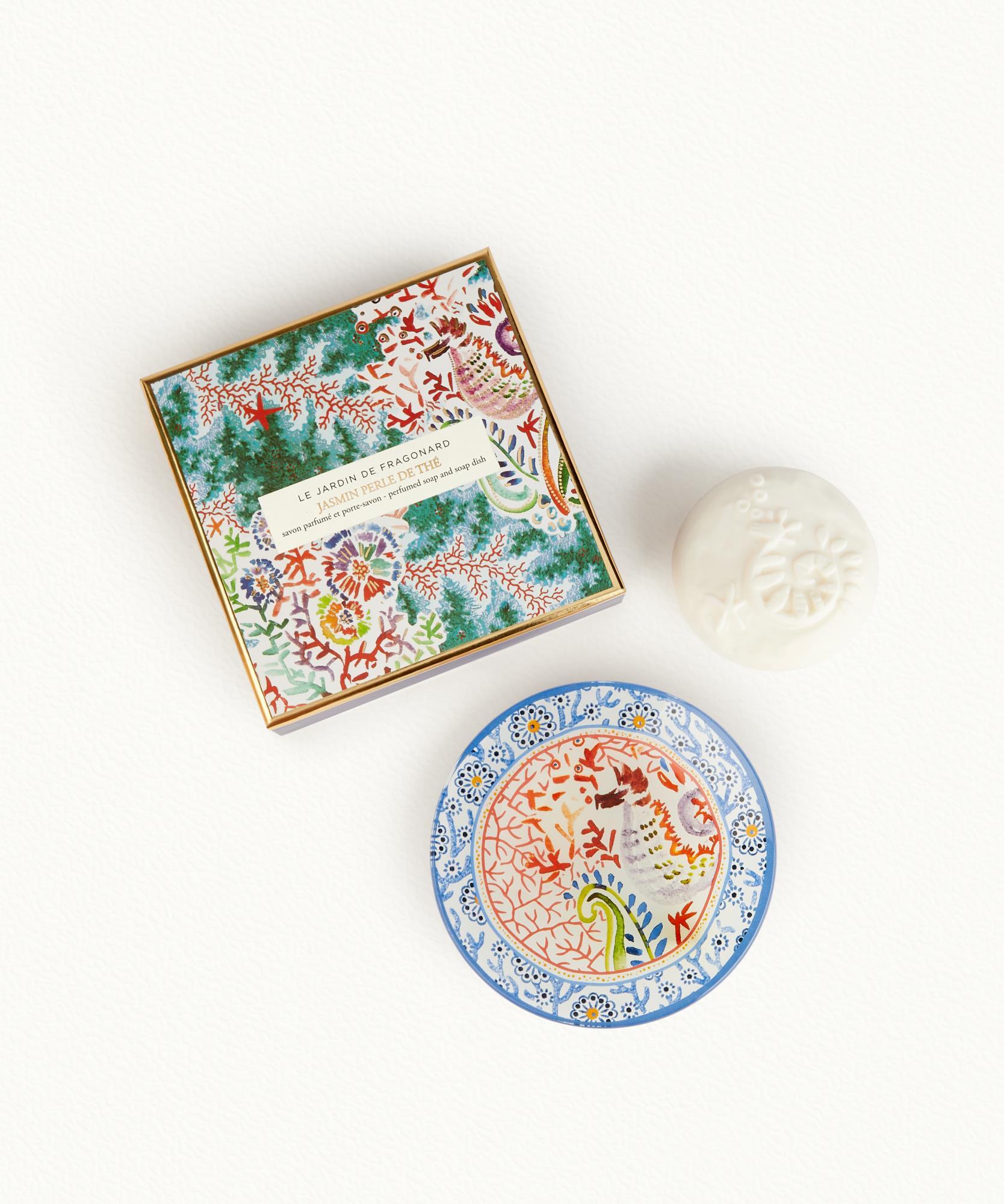 Jasmin Perle de Thé - Savon & porte savon