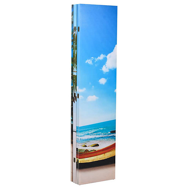 Cloison de séparation pliable 200 x 170 cm Plage vidaXL