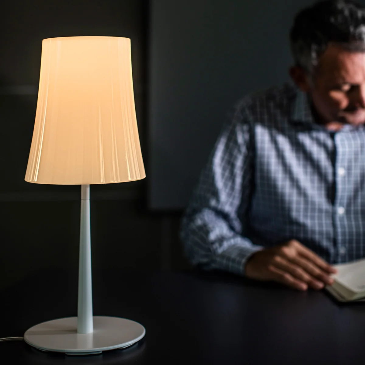 Foscarini - Birdie Easy Tischleuchte, salbeigrün