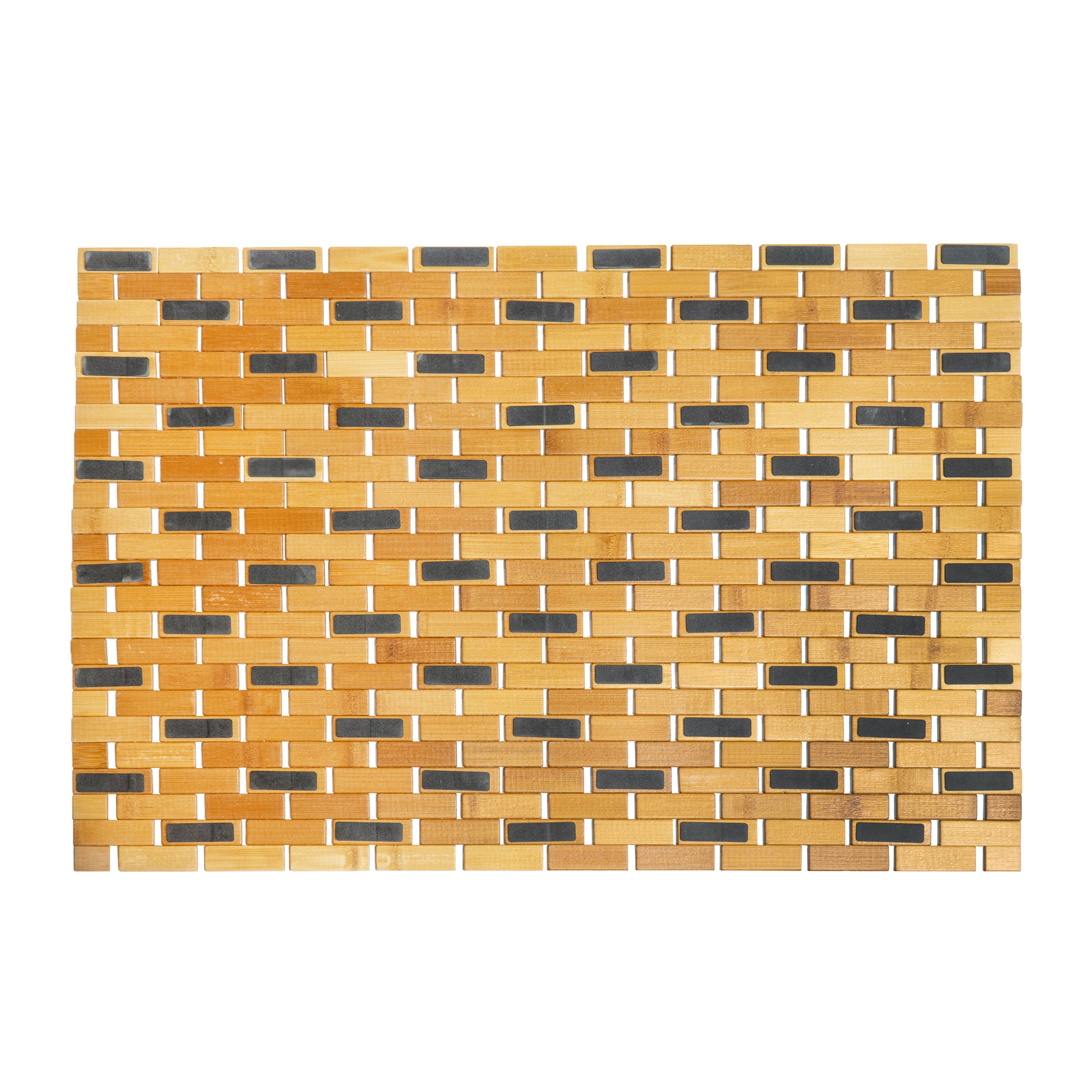 QUVIO Badmat hout oprolbaar