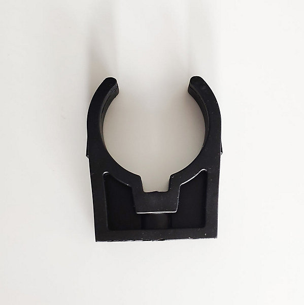 Colliers PVC de fixation à clip pince ouverte PVC 50mm (Lot de 10)