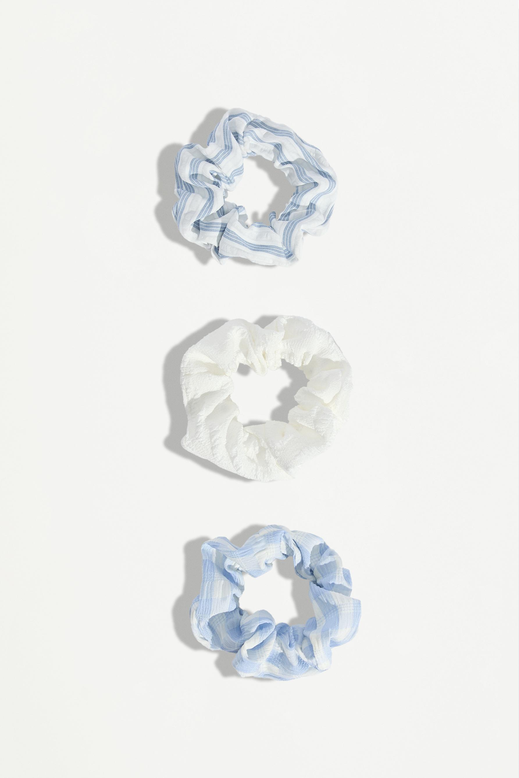 Scrunchies combinados (Pack 3)