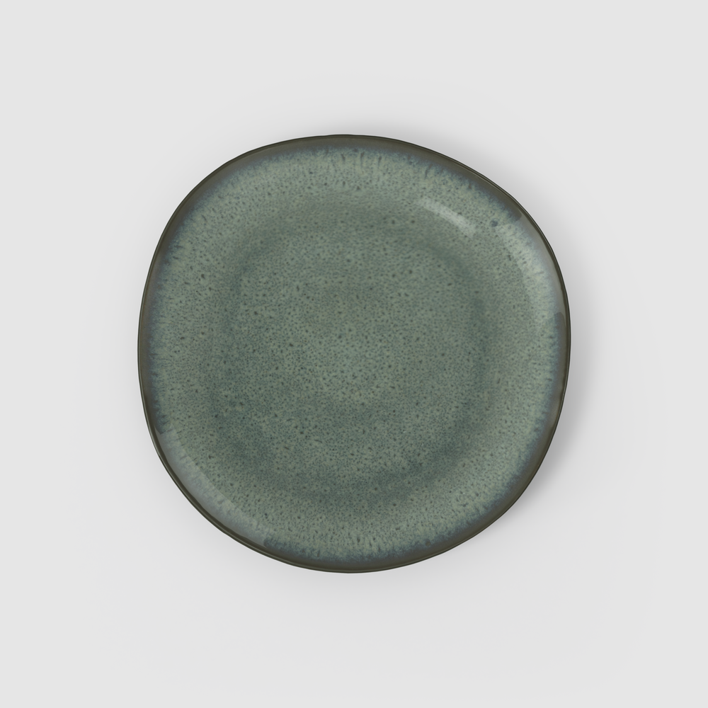 Lave Dinner plate - Grey, 11.1'' x 11'', stoneware