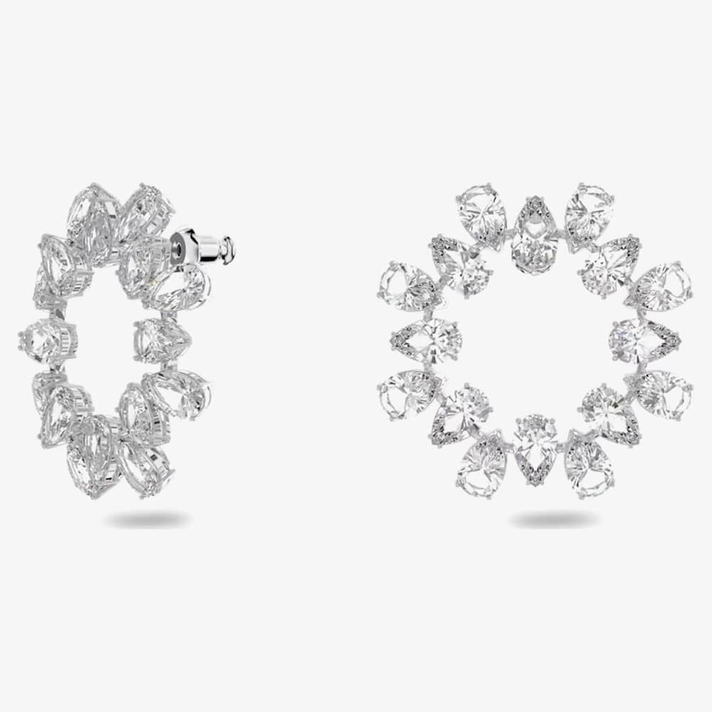 Swarovski Swarovski Ladies Millenia Crystal Halo Stud Earrings 5601509